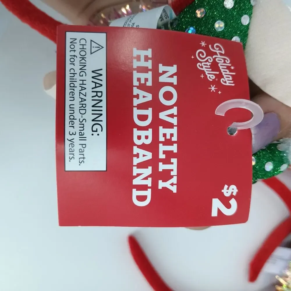 11X Headband Christmas Novelty One Size Holiday Style New Lot